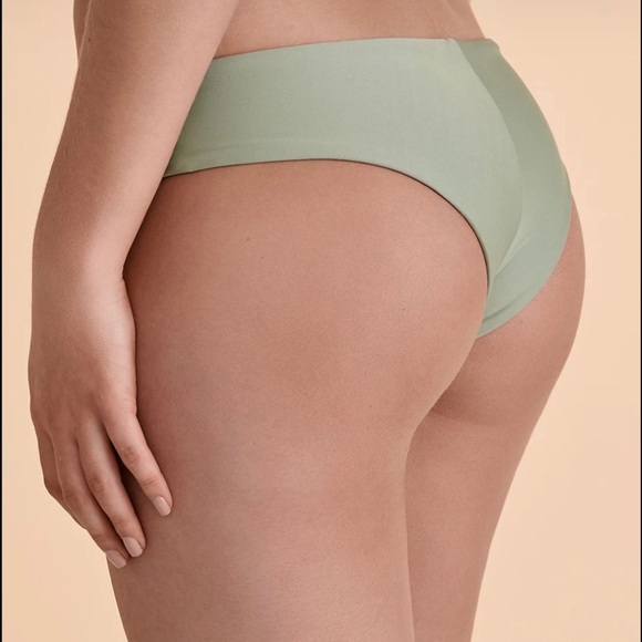 ☀️HURLEY☀️HURLEY☀️PALMETTO FIXED TRI HIPSTER SURF BOTTOM BIKINI SET - Picture 16 of 16